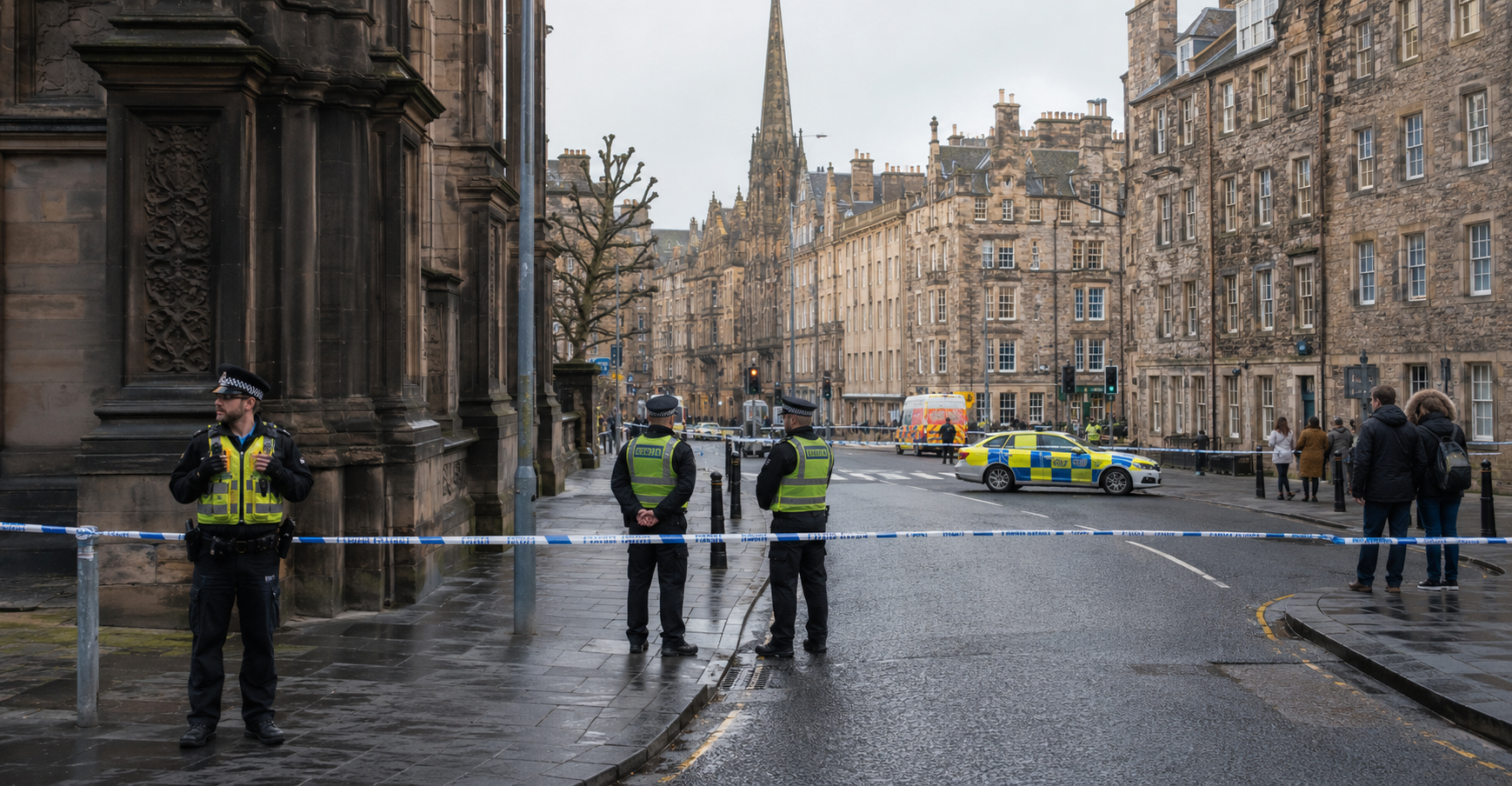 Edinburgh street locked down after suspicious item found