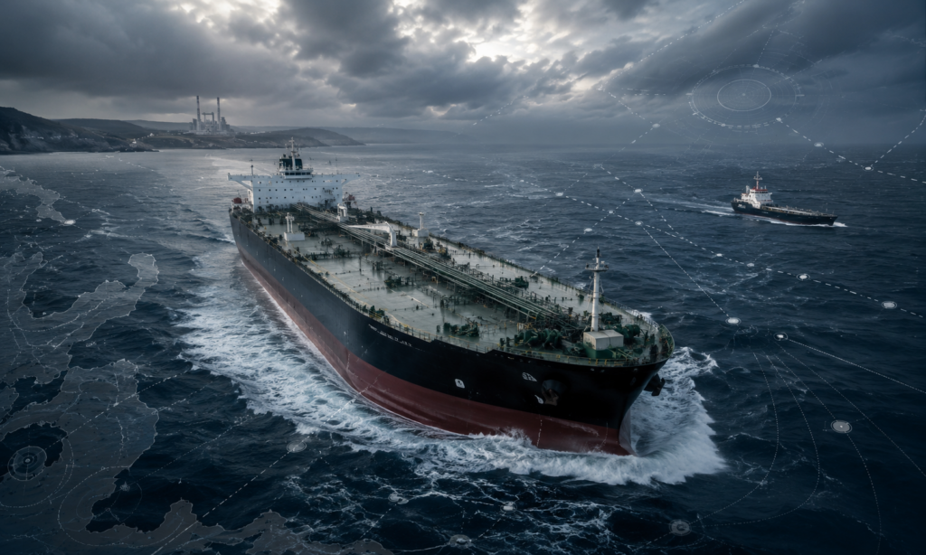 Oil Tanker North Sea